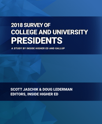 Inside Higher Ed: 2018 Survey of College and University Presidents image
