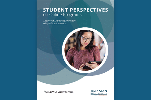 Student Perspectives on Online Programs image