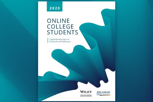 Wiley University Services and Aslanian Market Research Offer Universities Insights to Forge a Path Forward with Online Learning image