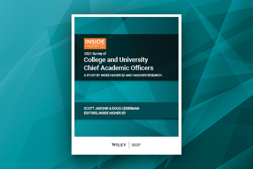 Inside Higher Ed: 2021 Survey of College and University Chief Academic Officers image