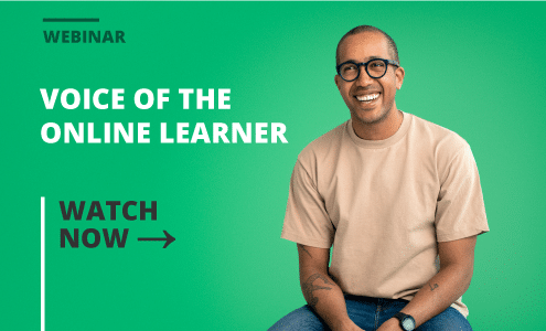 On-Demand Webinar: Voice of the Online Learner 2021 image