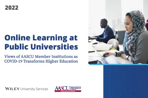 On-Demand Webinar: Online Learning at Public Universities 2022 image